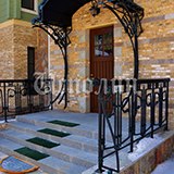 Кованые козырьки
